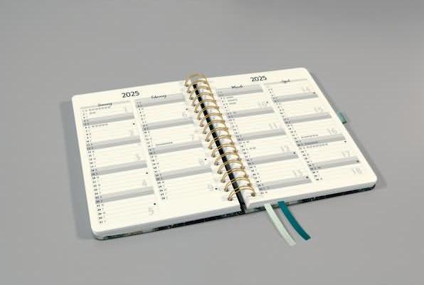 Image du produit Sigel Calendrier à spirales (A5, 1 semaine / 2 pages)