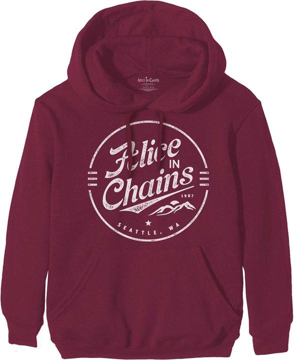 Produktbild Alice In Chains Unisex Adult Circle Logo Pullover Hoodie (L)