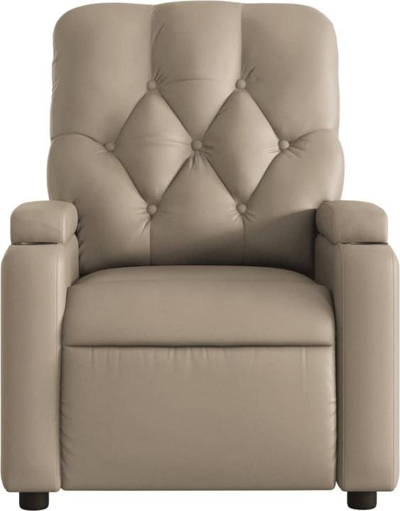 Produktbild vidaXL Massagesessel Fernsehsessel Relaxsessel Elektrisch Cappuccino-Braun