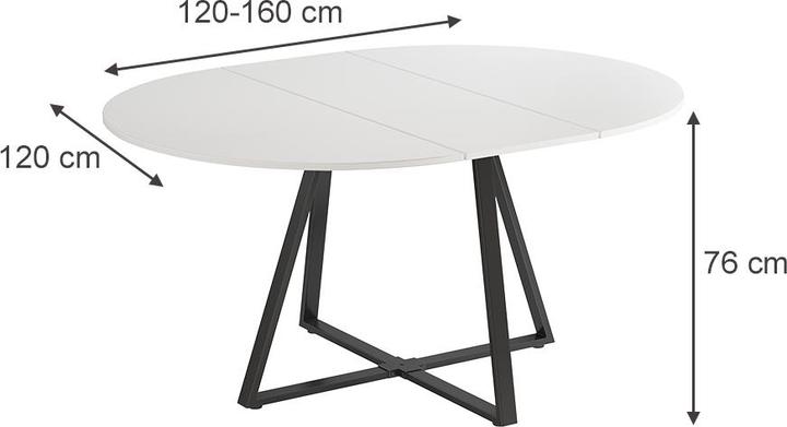 Image du produit Vicco Loyd (120 x 120 x 75.80 cm)