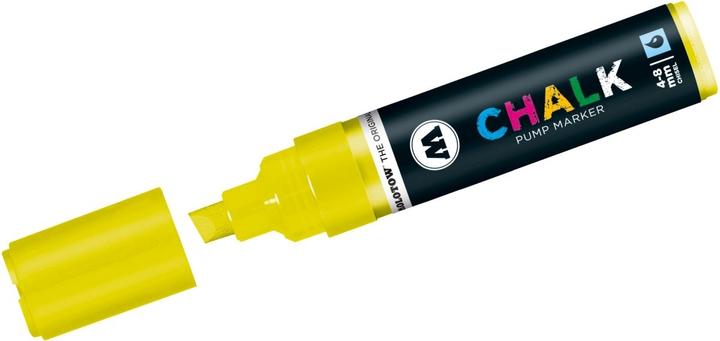 Produktbild Molotow Windowmarker Chalk nachfüllbar 4-8mm neongelb (Neongelb, 8 mm, 1 x)
