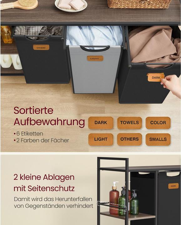 Produktbild Vasagle Wäschekorb (150 l)