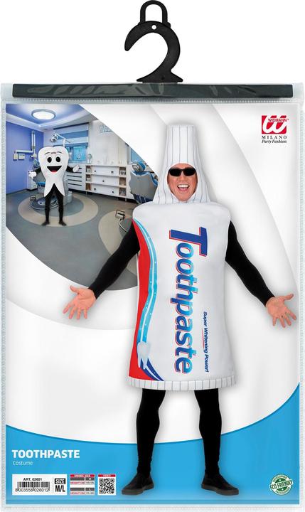 Produktbild Widmann ZAHNPASTA (Kostüm), M/L (L, M)