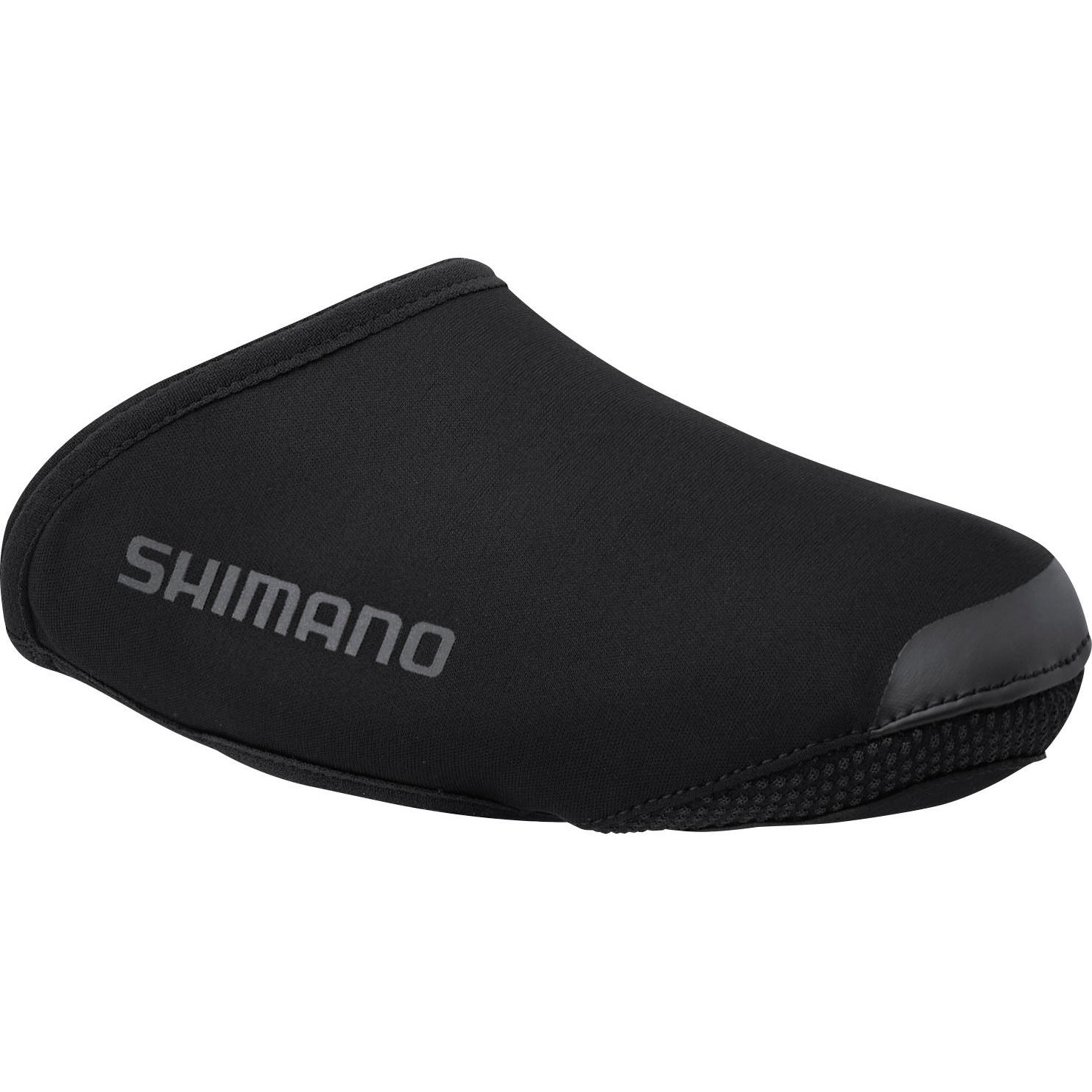Shimano, Herren, Schuhüberzug, Unisex Dual Softshell Toe Cover (M), Schwarz, M