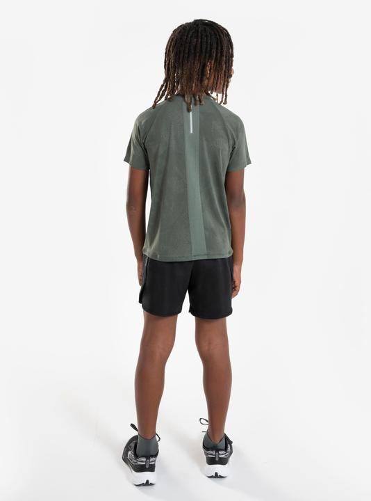 Produktbild Kiprun Laufshirt kurzarm Kinder nahtlos - TS Light 900 khaki (140)
