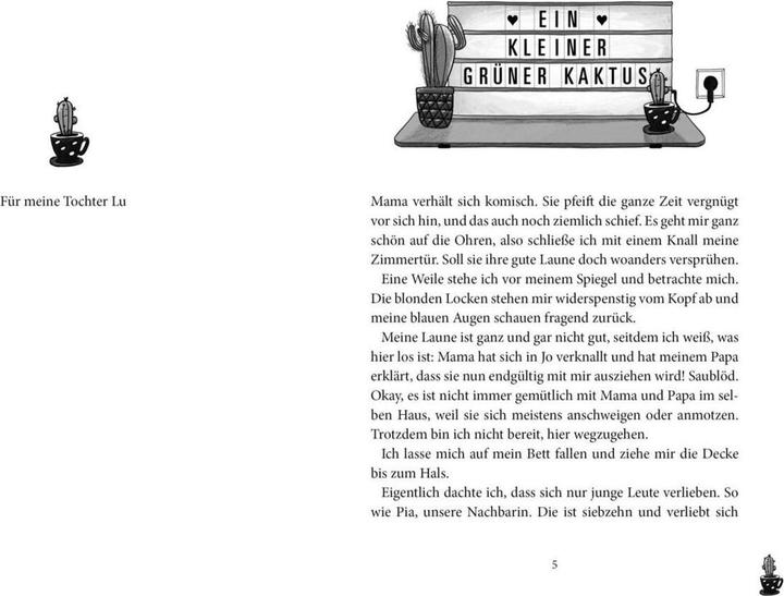 Produktbild Ich wollt, ich wär ein Kaktus (Deutsch, Mina Teichert, 2018)