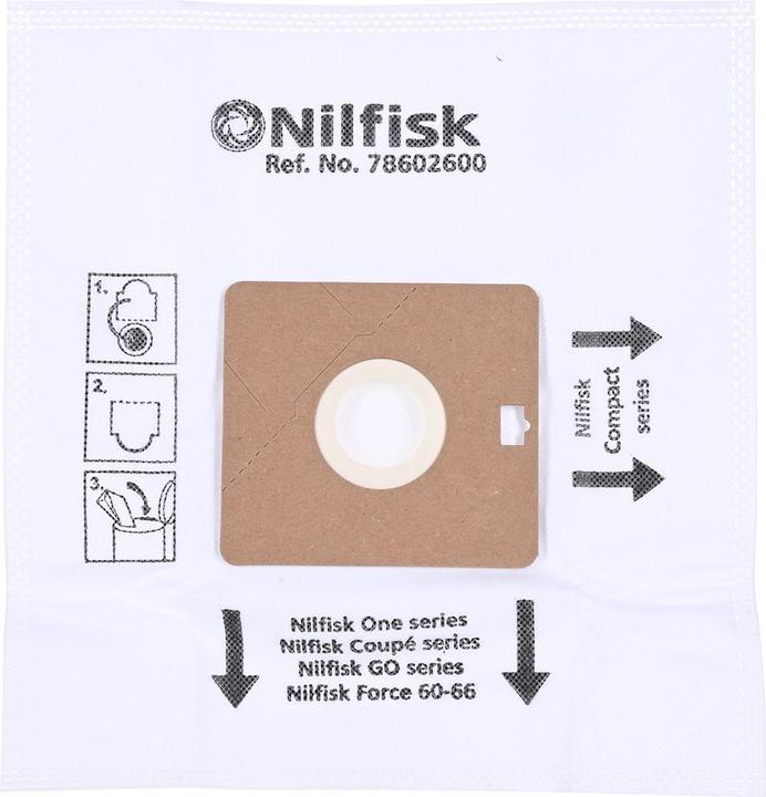 Produktbild Nilfisk Staubsaugerbeutel GM 60 5 St.