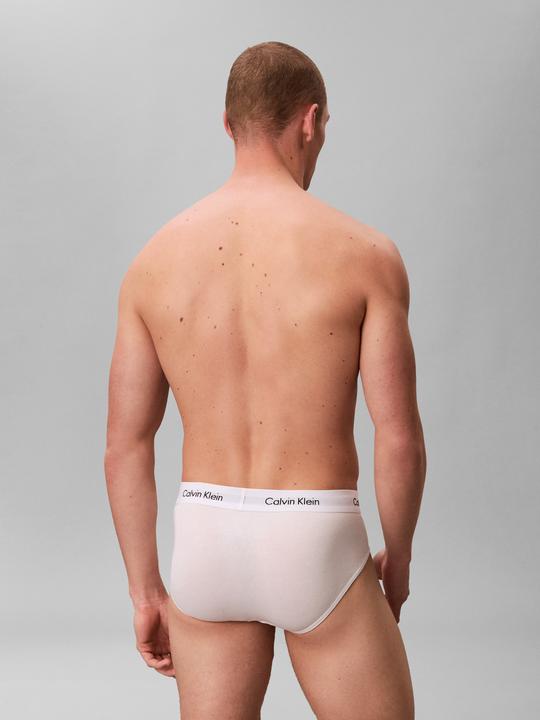 Produktbild Calvin Klein Slip "Cotton Stretch" Weiss (S, 3er Pack)