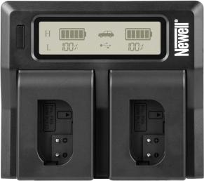 Produktbild Newell DC-LCD-Zweikanal-Ladegerät für DMW-BLK22-Akkus für Panasonic (Kamera Akku Ladegerät)