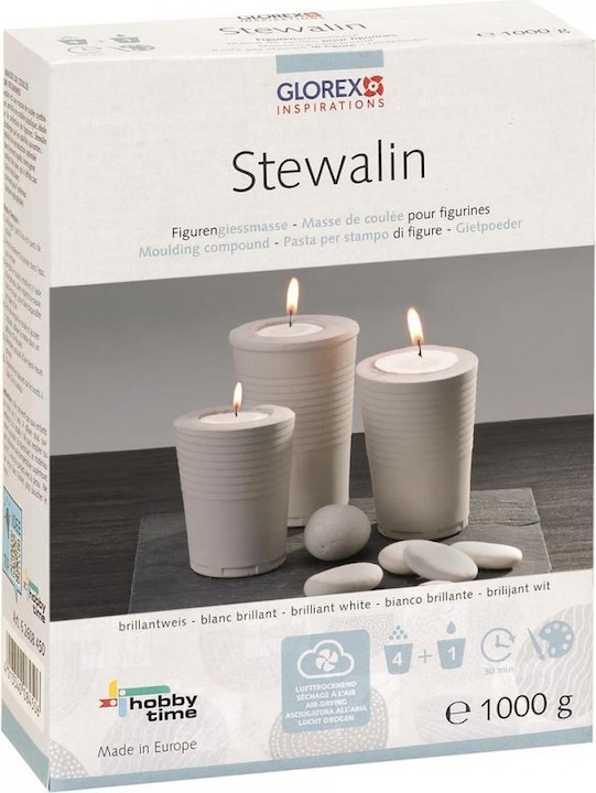 Produktbild hobbytime Stewalin weiss Sack 25Kg