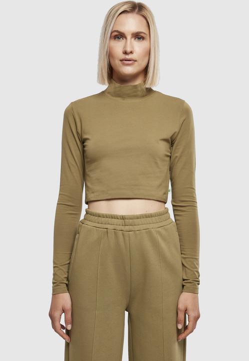 Produktbild Urban Classics Ladies Organic Cropped Turtelneck Longsleeve (4XL)