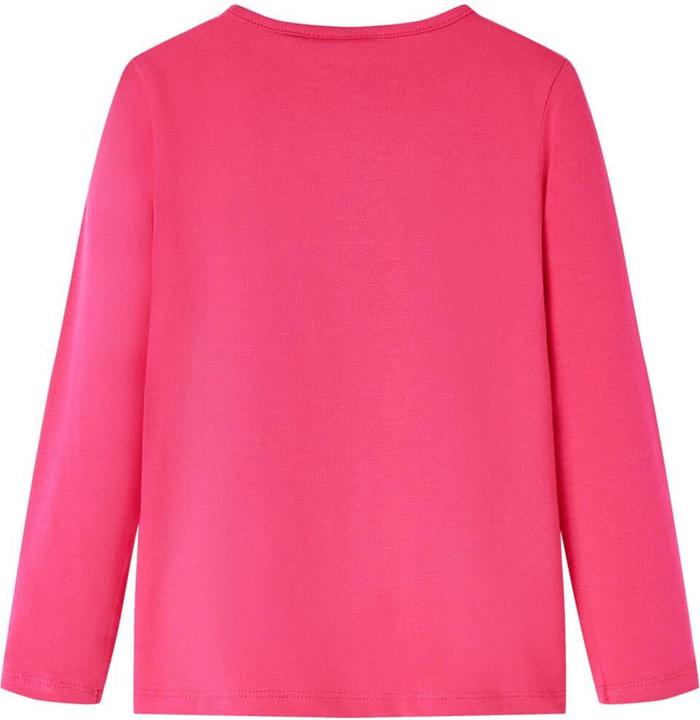 Immagine prodotto VidaXL Camicia a maniche lunghe per bambini rosa acceso 116,Materiale: 95% cotone (116)