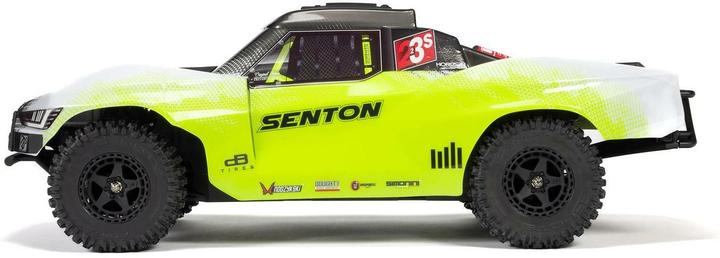 Produktbild Arrma SENTON 223S BLX Brushless 1/10 4x4 Short Course Truck RTR mit DSC, gelb (RTR Ready-to-Run)