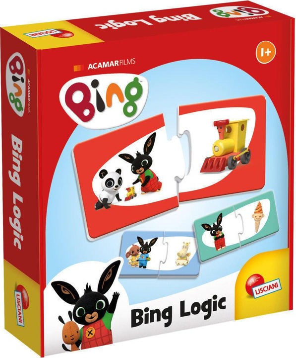 Actual product image Lisciani 95223 - - BING GAMES - BING LOGIC