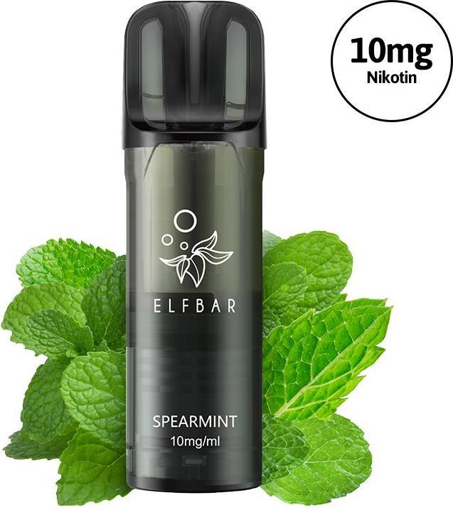 Immagine prodotto Elfbar Elfa Pro - 2 x 2ml Pods (10mg) Spearmint (Menta)