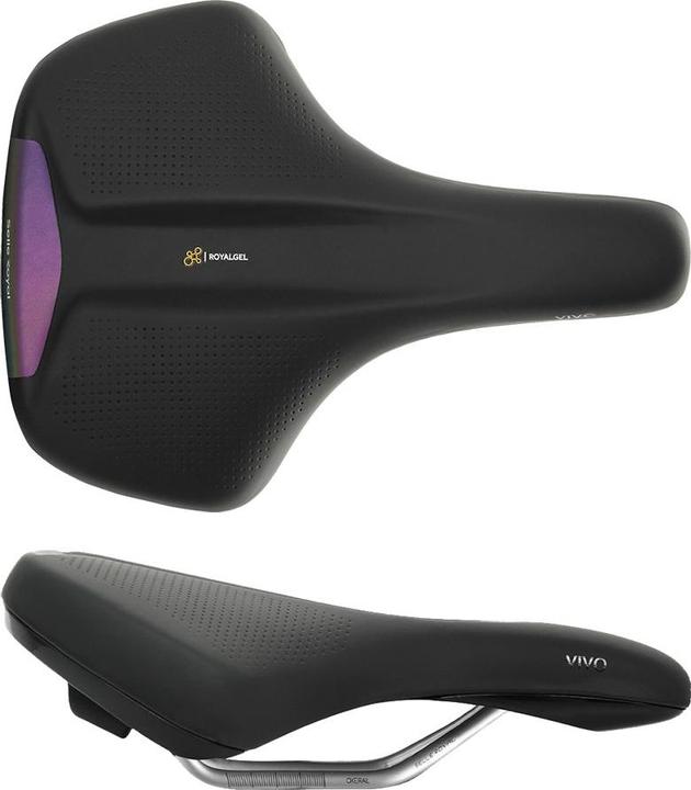 Actual product image Selle Royal Saddle VIVO Relaxed, Royalgel, 263x201mm