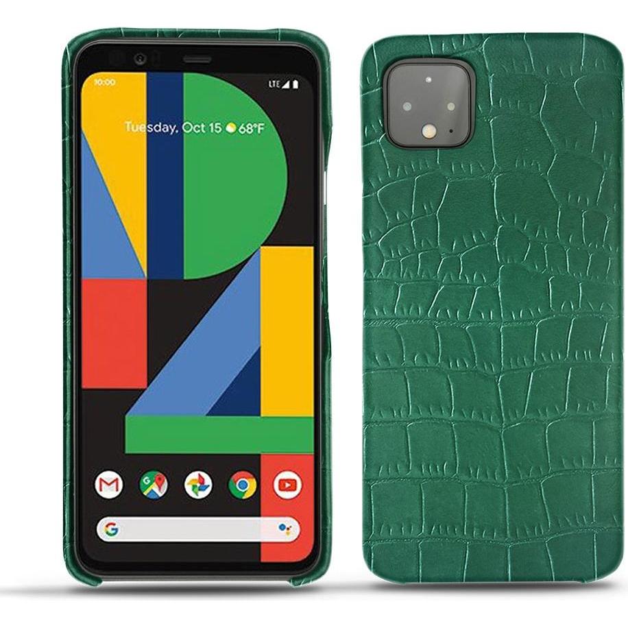 Noreve Lederschutzhülle (Google Pixel 4 XL), Smartphone Hülle, Grün