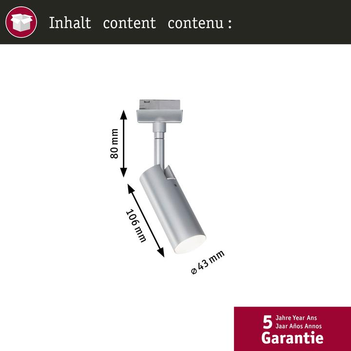 Actual product image Paulmann URail Spot Tubo (415 lm)