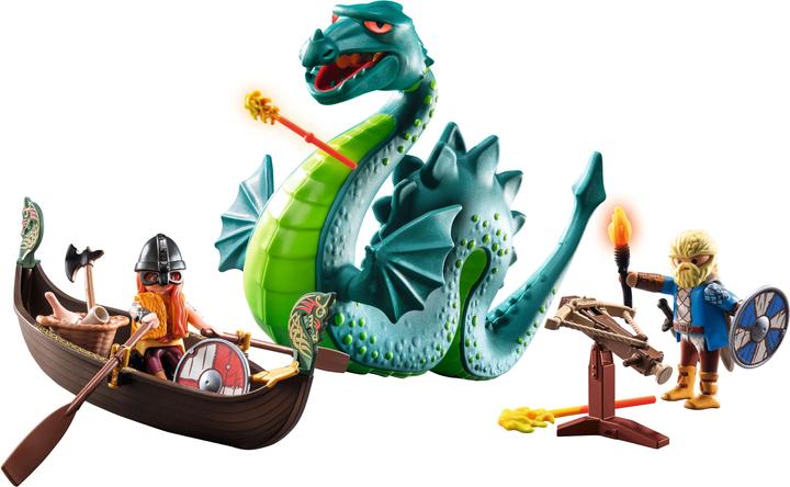 Image du produit Playmobil Viking avec un monstre marin (71830, Histoire de Playmobil)