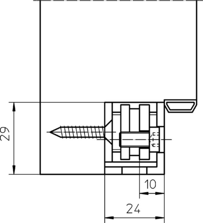 Immagine prodotto Simonswerk Aufnahmeelemente VX 7501 3D