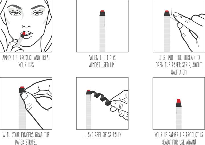 Actual product image Le Papier Lipstick Mighty Matte, Classy