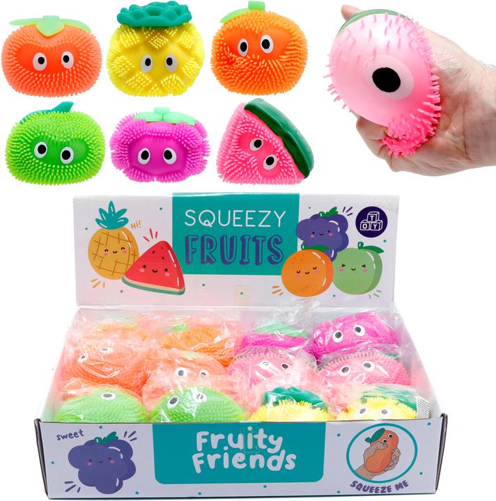Actual product image Roost Squeeze fruit TY863 6 assorted