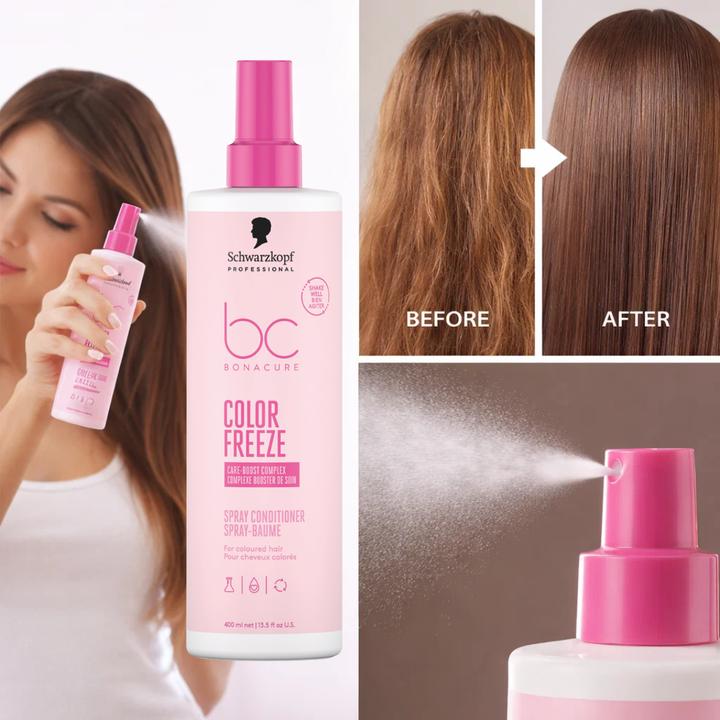 Produktbild Schwarzkopf Professional BC Bonacure Color Freeze Spray Conditioner Care-Boost Complex (400 ml)