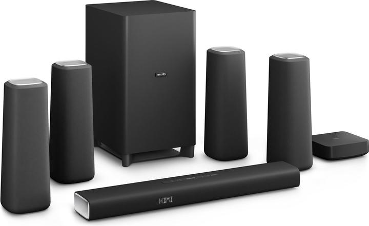 Actual product image Philips CSS5530B - Zenit home cinema speaker system
