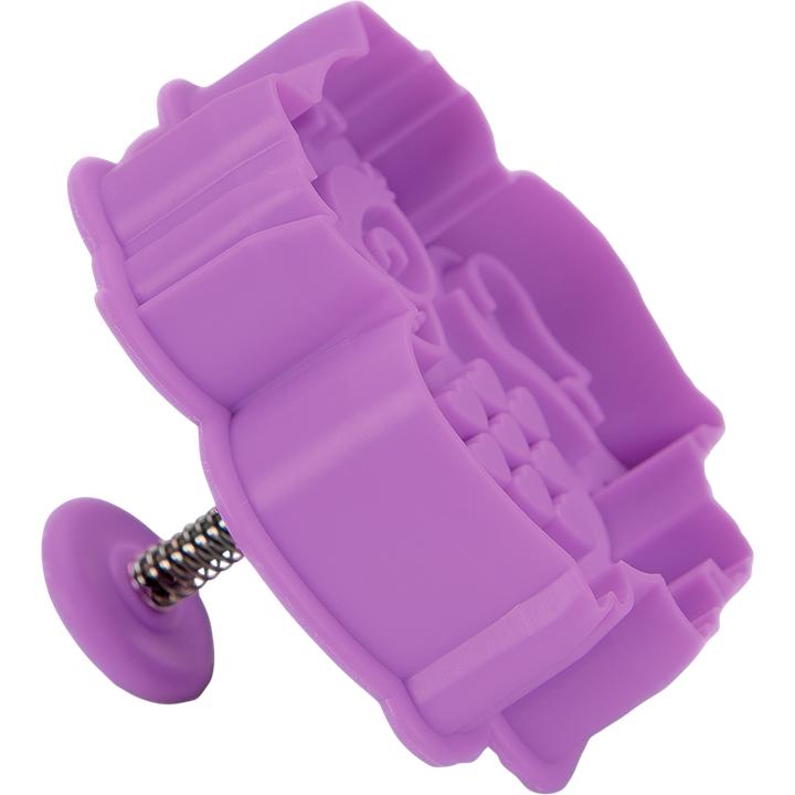 Actual product image Städter Embossing Cookie Cutter with Ejector Owl