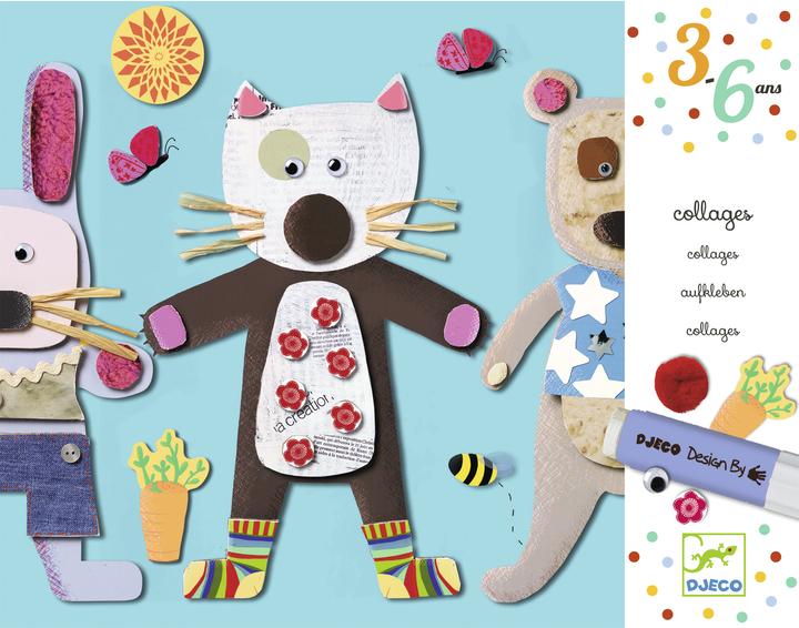 Djeco Aufkleber Collage