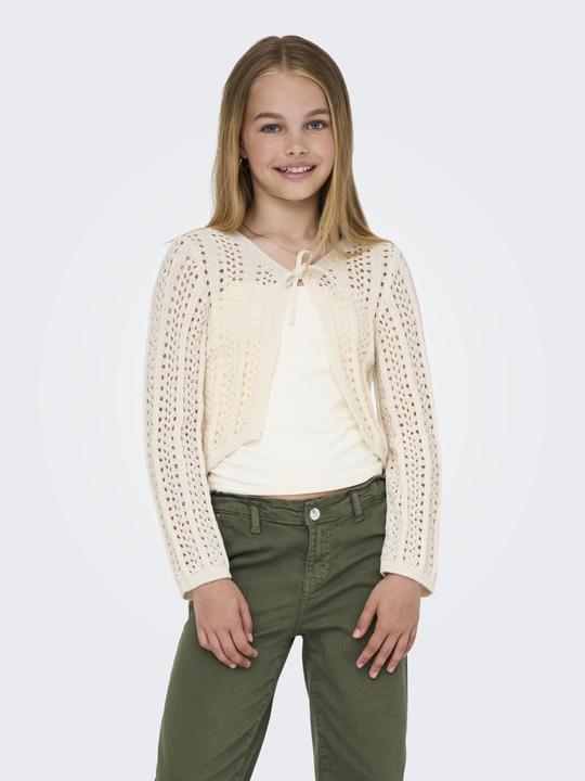 Actual product image Only Kogmarina Life Ls Crop V-Neck Knt Noos (122, 128)