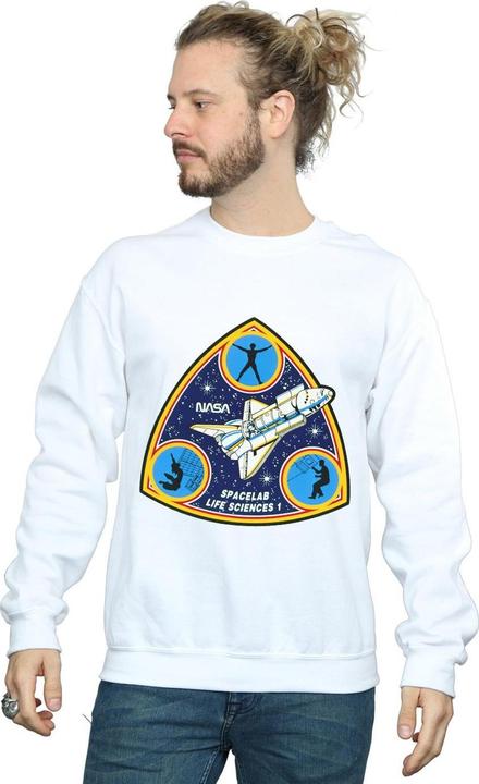 Actual product image Nasa Mens Classic Spacelab Life Science Sweatshirt (3XL)