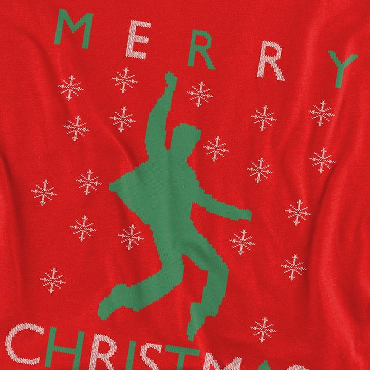 Produktbild Elvis Dancing Ugly Sweatshirt weihnachtliches Design (S)