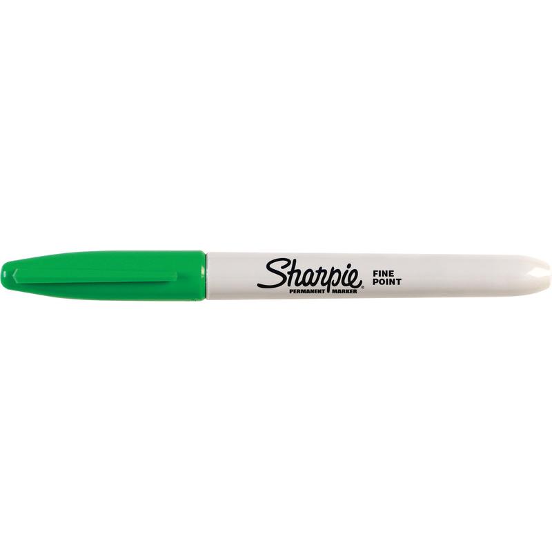 Thumbnail - Sharpie, Marker, Permanent Marker Fine 1mm S0810960 grün (Grün, 1 mm, 1 x)