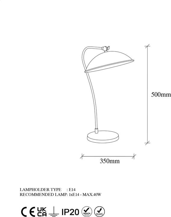 Produktbild Hanah Home Calliope (E14)