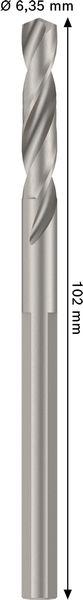 Produktbild Hawera Zentrierbohrer für Standard Adapter, HSS, 6,35x102 mm (6,35 Millimeter)