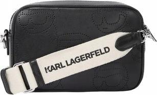 Immagine prodotto Karl Lagerfeld Ikon – Perforierte Messenger-Tasche aus Leder