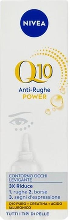 Actual product image NIVEA Q10 Anti-Wrinkle Power Eye Contour Cream 15 Ml (Eye Care Cream, 15 ml, Day)