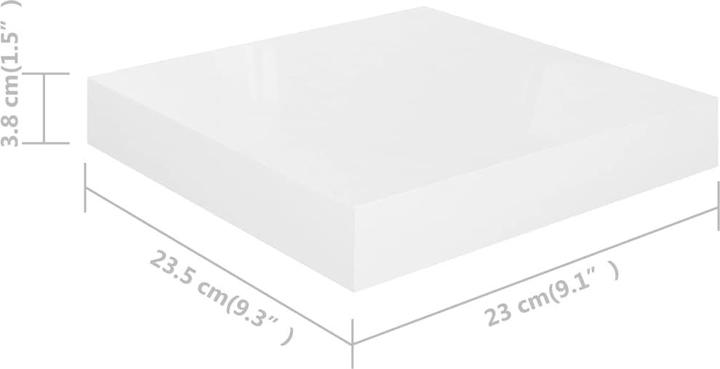 Actual product image vidaXL Kaleb (23.50 x 23 x 3.80 cm)