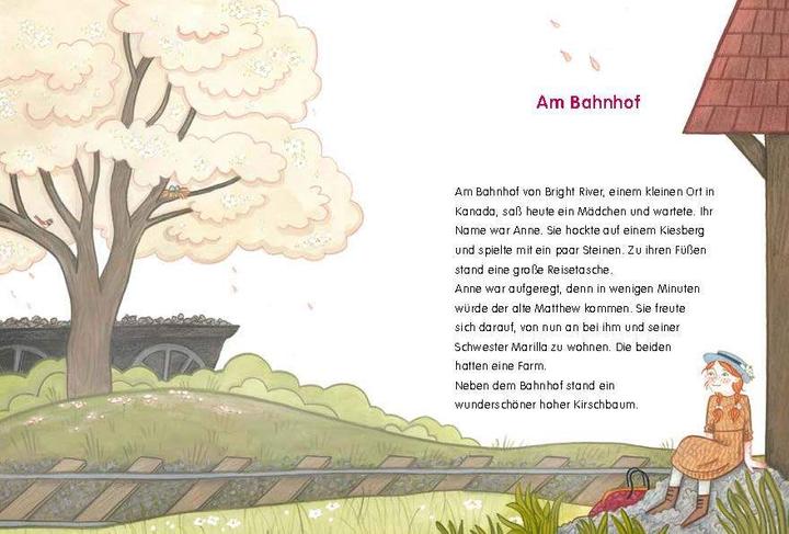 Immagine prodotto Einfach selbst lesen: Kinderbuchklassiker - Anne auf Green Gables (Tedesco, Karen Christine Angermayer, Lucy Maud Montgomery, 2022)