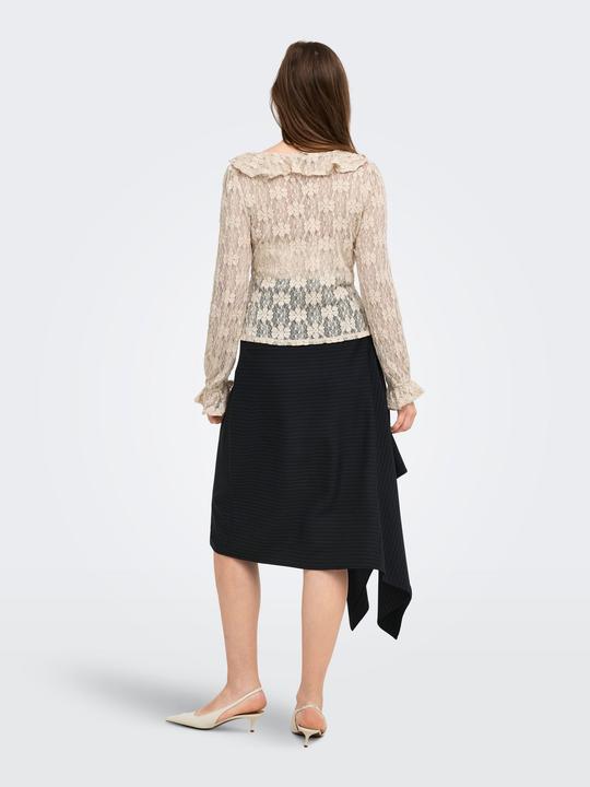 Immagine prodotto Only Onlpearlina Ls Ruffle Lace Top Wvn (L)