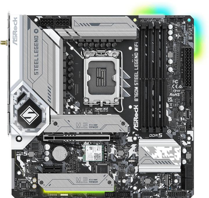 Produktbild AsRock B760M Steel Legend (LGA 1700, Intel B760, mATX)