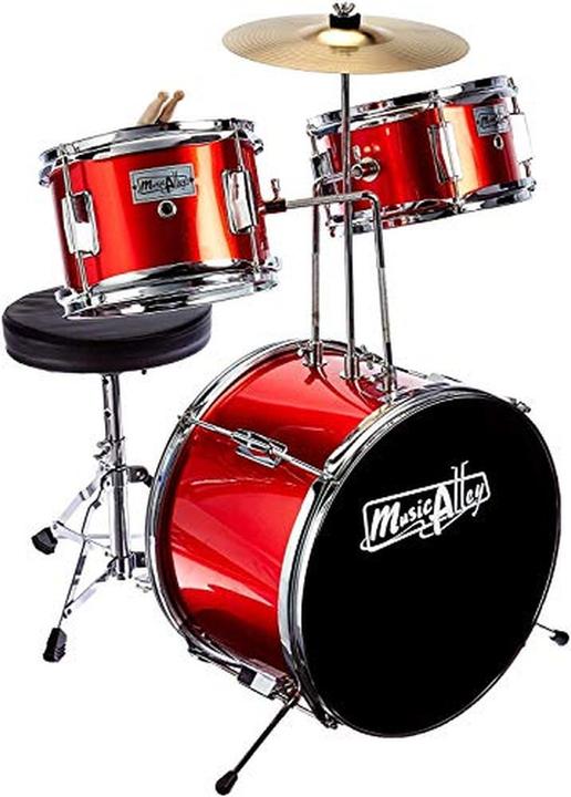 Immagine prodotto PDT Music Alley Batteria 3 pezzi Jr Rosso