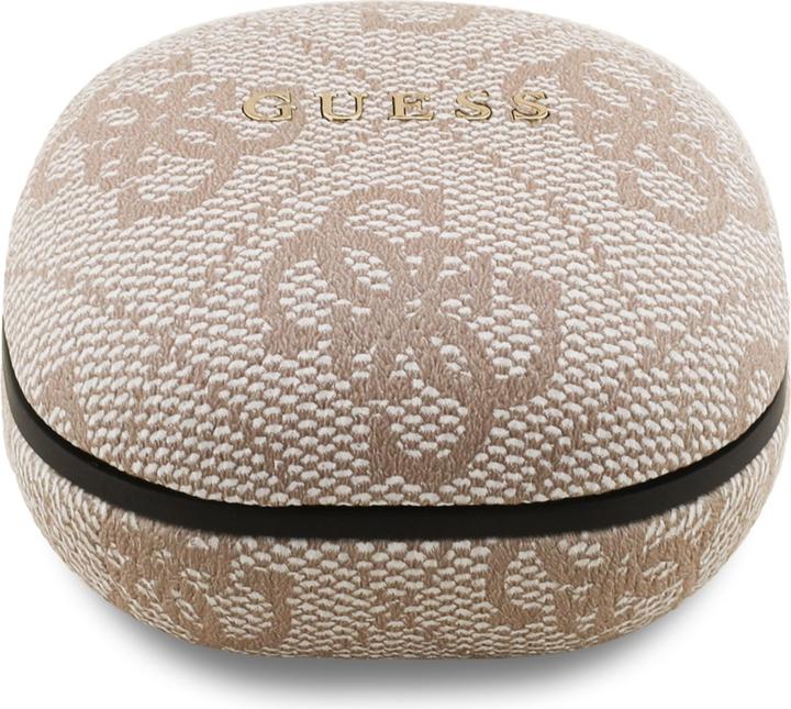 Actual product image Guess Bluetooth Kopfhörer PU 4G Script Logo ENC TWS mit Sprachassistent und 16h Akkulaufzeit (ANC, 16 h, Wireless)