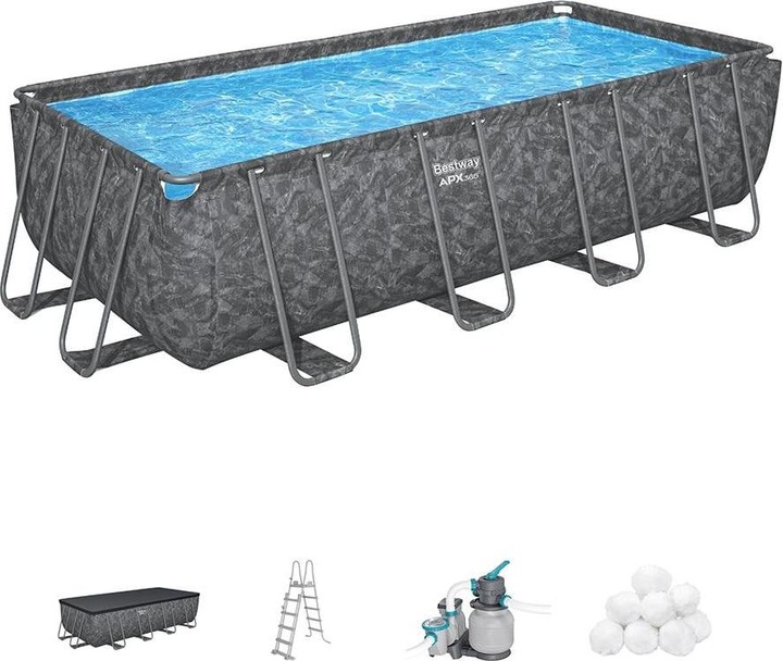 Actual product image Bestway APX 365 Rectangular Pool Set 549x274x132 (549 x 274 x 132 cm)