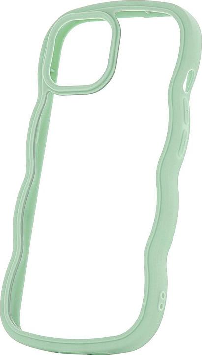 Actual product image OEM Wave case for iPhone 14 6,1" green (Apple iPhone 14)