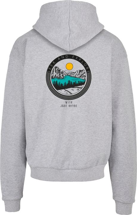 Produktbild Just Rhyse JRHD501M SeekandExplore Hoody grey M (M)