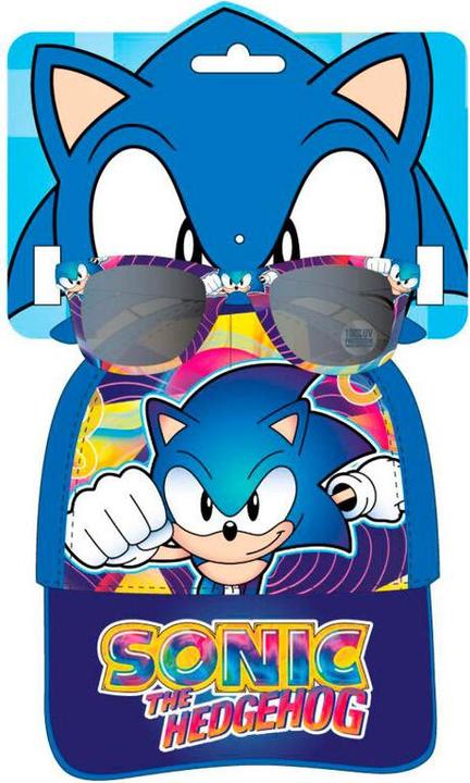 Produktbild Cerdá Sonic the Hedgehog set cap + sunglasses