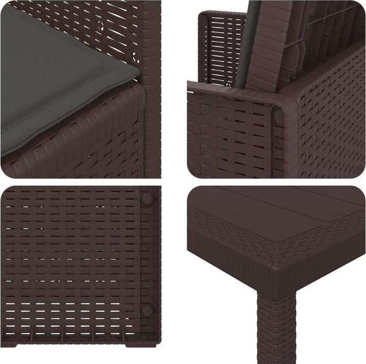 Produktbild vidaXL Modernes Esszimmer-Set