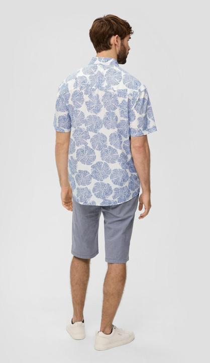 Immagine prodotto s.Oliver Hemd Kurzarmhemd aus Baumwoll-Viskosemix (S)